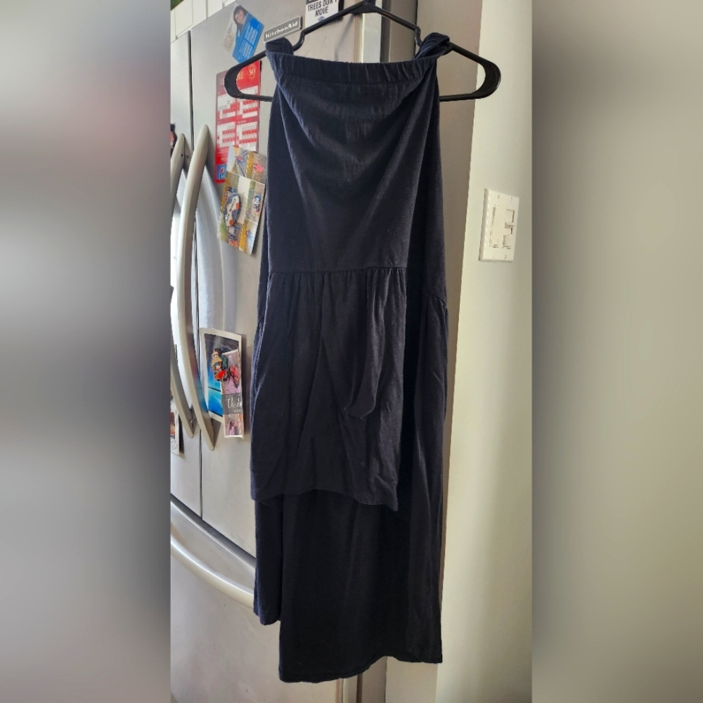 Roxy Long Beach maxi skirt black